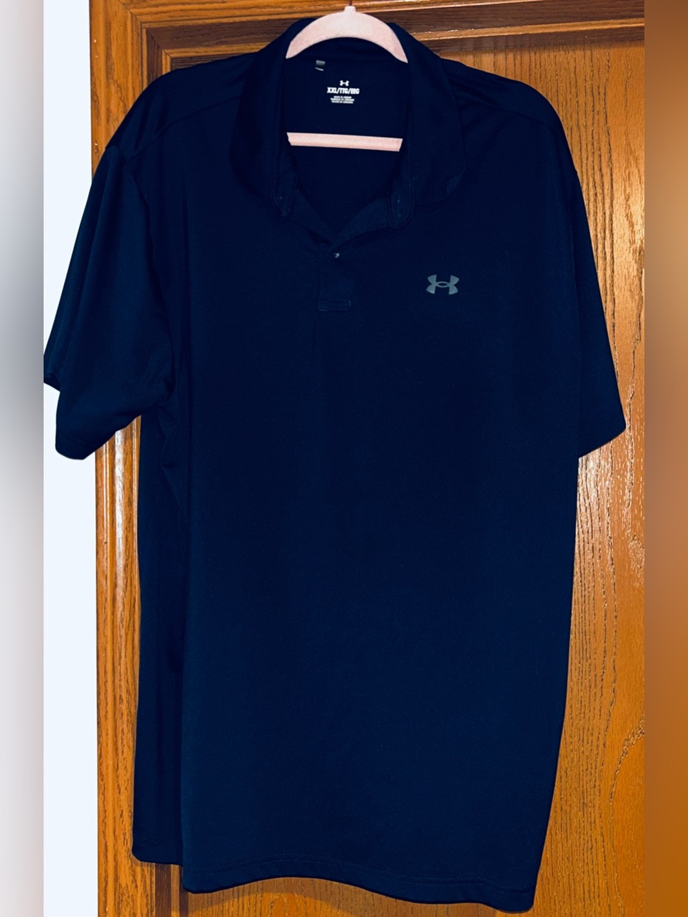 Under Armour Men’s Navy Polo with Subtle Logo